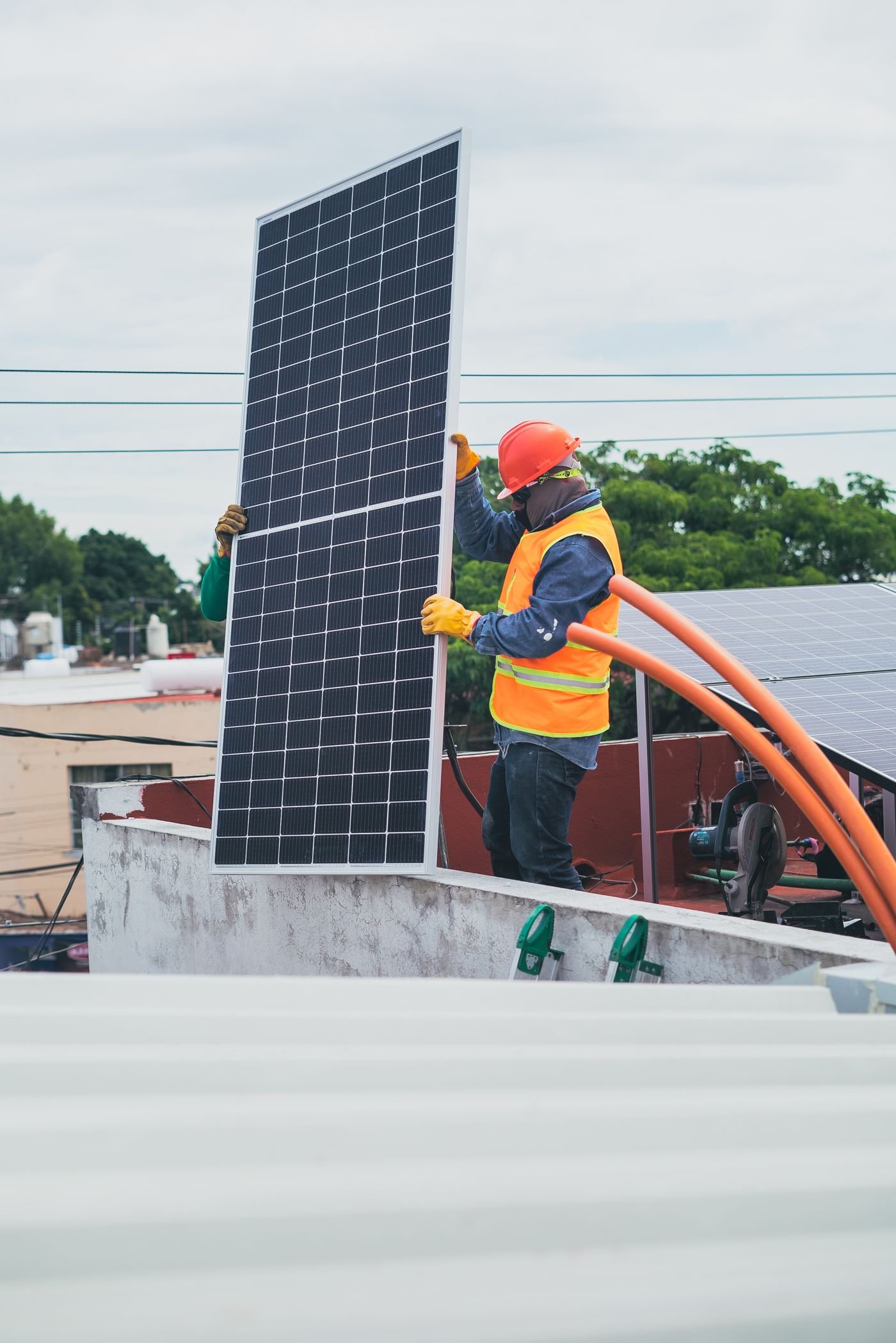 Solar installation by Solar Setu